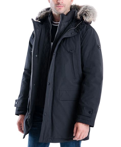 michael kors men's coat macy's|michael kors coats for men.